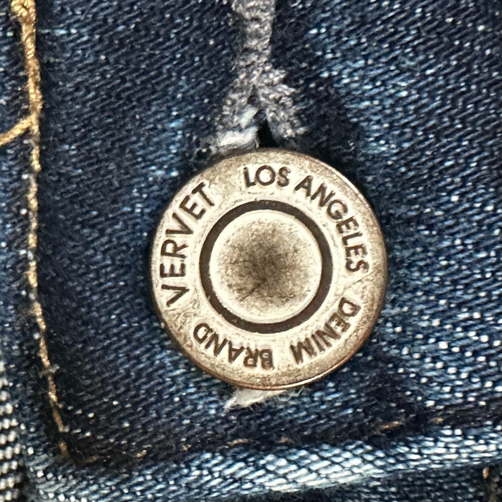 Vervet Women's Blue Jeans, Size 30, High-Rise, Skinny Fit, Stretch Distressed - Picture 8 of 13